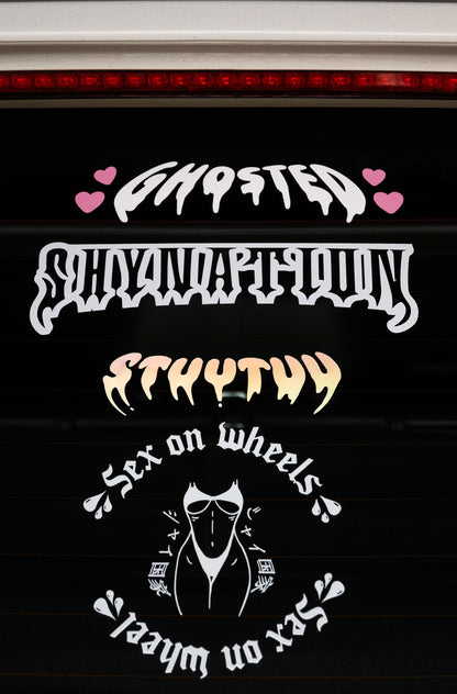 "Sex on Wheels" Slap Sticker
